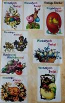 Opakowanie Stikery wielkanocne Vintage Sticker 16x25cm