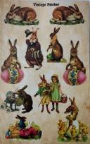 Opakowanie Stikery wielkanocne Vintage Sticker 16x25cm