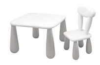 Opakowanie Stolik dla dzieci + krzesełko Luna Classic szary