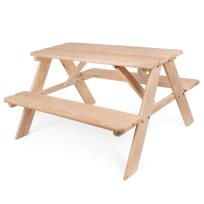 Opakowanie Stolik ogrodowy i ława dla dzieci drewniane