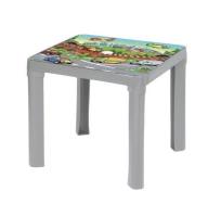 Opakowanie Stolik plastikowy pastel szary