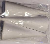 Opakowanie Stożki styropianowe 25cm 3szt