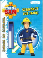 Okładka książki Strażak Sam. Zadania do ścierania