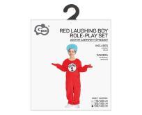Opakowanie Strój dla dzieci czerwony śmieszek 130/140cm