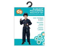 Opakowanie Strój dla dzieci Elegancki Policjant rozm. 120/130