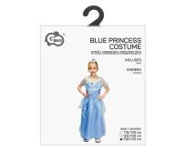 Opakowanie Strój dla dzieci Niebieska Księżniczka 130/140cm