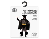 Opakowanie Strój dla dzieci Superbohater Nietoperz 110/120cm