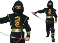 Opakowanie Strój Ninja wojownik rozmiar S 110-120 cm