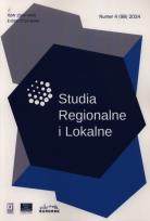 Opakowanie Studia Regionalne i Lokalne 4/2024 (98)