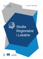 Okładka książki Studia Regionalne i Lokalne 4/2024