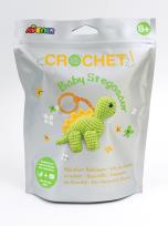 Opakowanie Stwórz własny breloczek szydełkowy Mały stegozaur