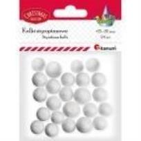 Opakowanie Styropianowe kulki 15/20mm białe 24szt