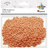 Opakowanie Styropianowe kulki 8g pomarańczowe