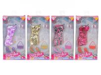 Opakowanie Suknia dla lalki 29cm z butami i torebką MIX