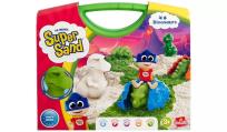 Opakowanie Super Sand Dinozaur w walizce