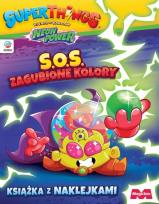 Okładka książki SuperThings Neon Power książka z naklejkami