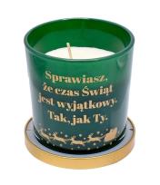 Opakowanie Świeca zapachowa Boże Narodzenie - marcepan
