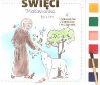 Okładka książki Święci malowanka