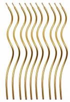 Opakowanie Świeczki spiralne złote 14cm 10szt PARTY GO