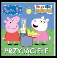 Okładka książki Świnka Peppa. Co za historia. Przyjaciele