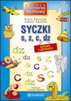 Okładka książki Syczki s, z, c, dz zabawy z głoskami