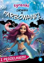 Okładka książki Syrenki. Zadanka & farbowanki