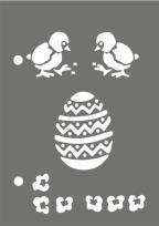 Opakowanie Szablon A6 Pisanka