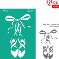 Opakowanie Szablon samoprzylepny wielokrotnego użytku baletki 21x29.7cm