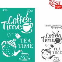 Opakowanie Szablon samoprzylepny wielokrotnego użytku motywy kuchenne 13x20cm