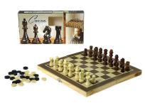 Opakowanie Szachy i warcaby drewniane