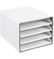 Opakowanie Szafka na dokumenty 4 szufl. szara YELLOW ONE