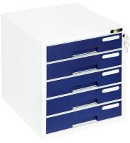 Opakowanie Szafka na dokumenty 5 szufl. granat YELLOW ONE