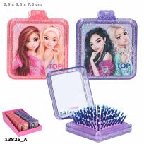 Opakowanie Szczotka składana Top Model z lusterkiem 1szt.mix 13825A