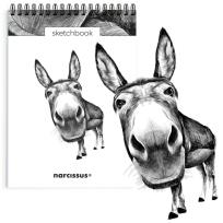 Opakowanie Szkicownik A5/60K na spirali - Osioł