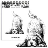 Opakowanie Szkicownik A5/60K na spirali - Pies Berneńczyk