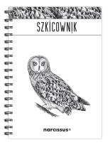 Opakowanie Szkicownik B5 na spirali gładki Sowa