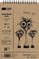 Opakowanie Szkicownik na spirali A5/80K 90g HAPPY COLOR