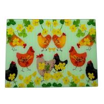 Opakowanie Szklana deska ozdobna Kurczaki