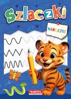 Okładka książki Szlaczki. Kolorowanka z naklejkami Edu