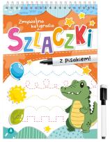 Okładka książki Szlaczki. Zmywalna kaligrafia