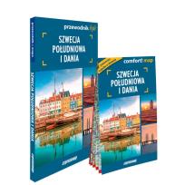 Okładka książki Szwecja południowa i Dania light przewodnik + mapa