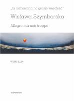 Okładka książki 'ta rozhuśtana na grozie wesołość'. Allegro ma non troppo