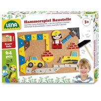 Opakowanie Tablica korkowa, młotek i gwoździe - Plac budowy