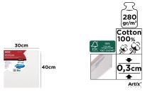 Opakowanie Tablica malarska 30x40x0,3cm 280G/m2