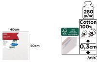 Opakowanie Tablica malarska 40x50x0,3cm 280G/m2