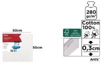 Opakowanie Tablica malarska 50x50x0,3cm 280G/m2
