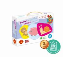 Opakowanie Tabliczki małe i duże zwierzątka CZ/SK ALEX