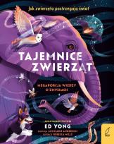 Okładka książki Tajemnice zwierząt. Mega porcja wiedzy o zmysłach