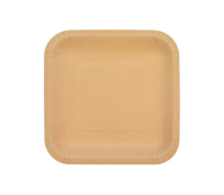 Opakowanie Talerze papierowe kraftowe 18cm 144szt