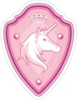 Opakowanie Tarcza rycerska z jednorożcem